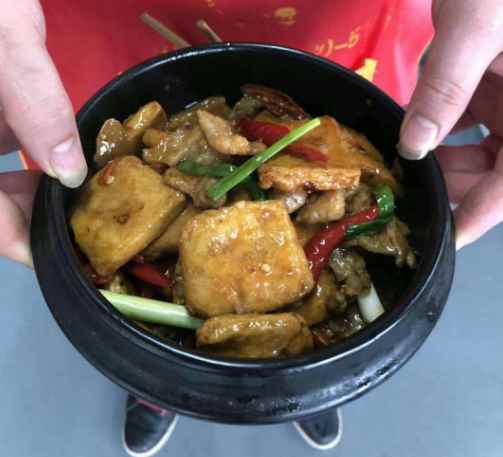 干鍋千葉豆腐